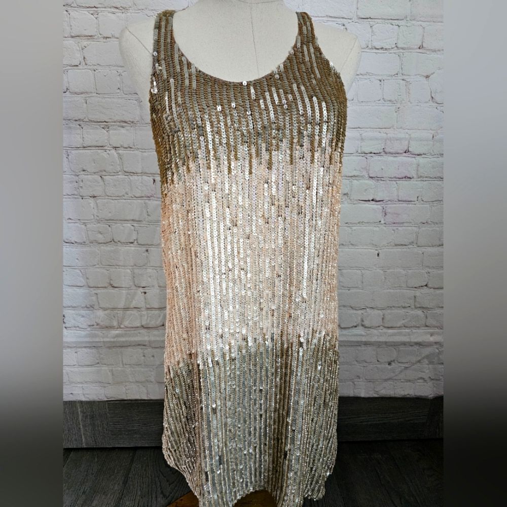 Parker Racerback Sequin Dress | XS | EUC